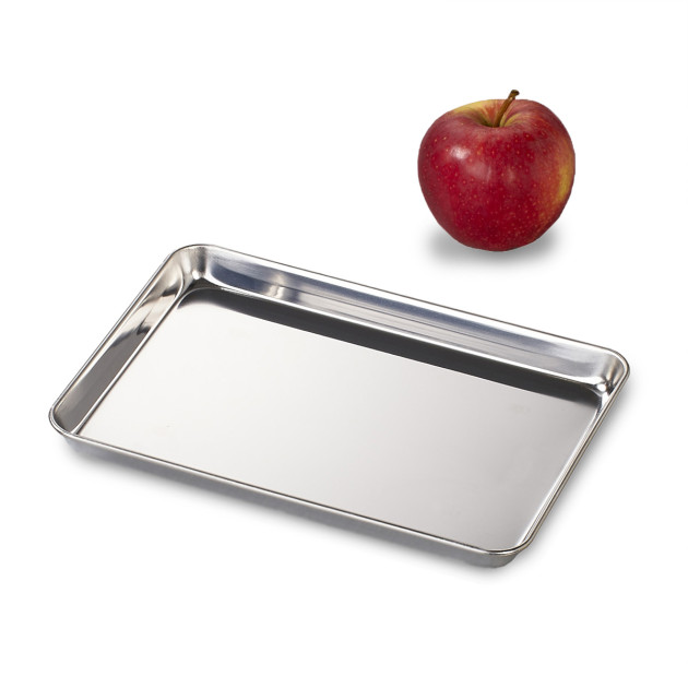 Plat en Inox Rectangulaire 21,6 x 15,3 x H 1,9 cm Nishikidori Plat en Inox Rectangulaire 21,6 x 15,3 x H 1,9 cm Nishikidori
