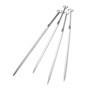 Pics à Brochettes en Inox 30 cm (x6) Nishikidori