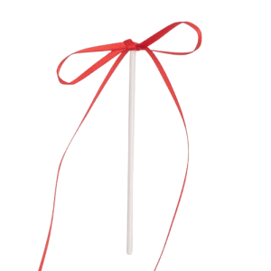 Ruban Nœud Décoratif Rouge (x8) PME