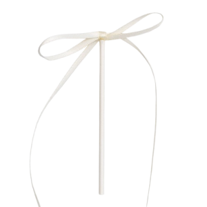 Ruban Nœud Décoratif Blanc (x8) PME