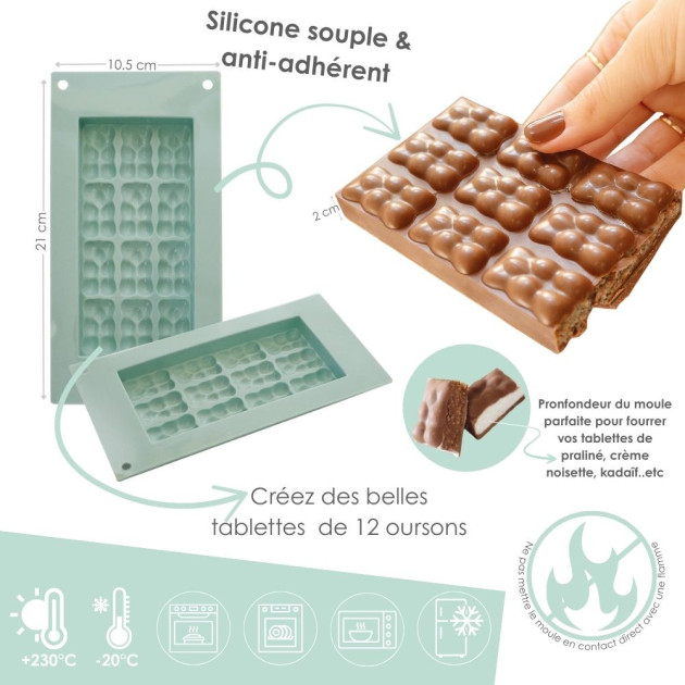 Moule pour Tablette de Chocolat
