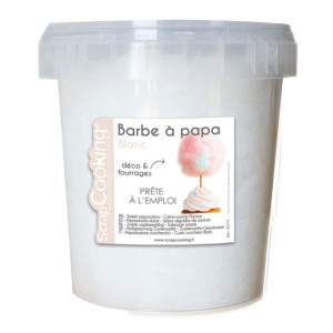 Barbe à Papa Blanche en Pot 35 g Scrapcooking