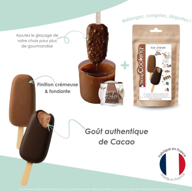Mix pour Glace au Chocolat Mix pour Glace au Chocolat