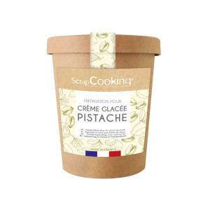 Pot de Préparation pour Glace Pistache 185 g Scrapcooking