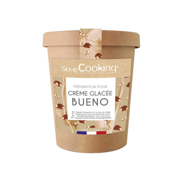 Pot de Préparation pour Glace Bueno 195 g Scrapcooking Pot de Préparation pour Glace Bueno 195 g Scrapcooking