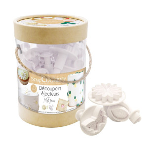 Lot Emporte-Pièces avec Poussoir (x27) Scrapcooking