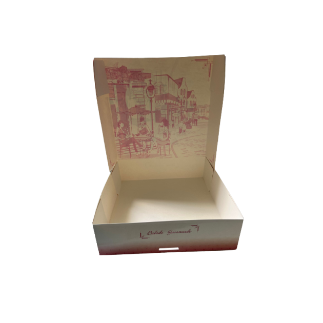 Boîte Imprimée pour Pâtisserie