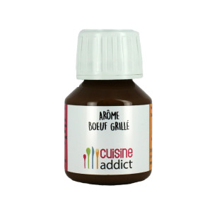 DLUO Courte Arôme Alimentaire Boeuf Grillé 58ml Cuisineaddict