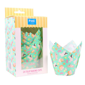 Caissettes Muffins Vertes Pâques (x24) PME