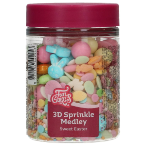 Décors en Sucre Mix Pâques 70 g Funcakes