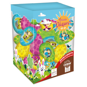 Boîte 50 Œufs Dinosaures 12,5g Abtey