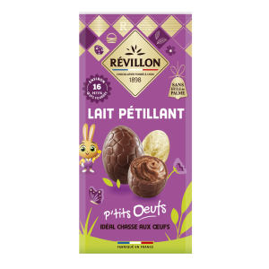 Œufs en Chocolat Fourrage Lait Pétillant 120 g Révillon