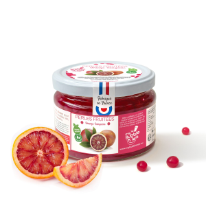 DLUO Courte Perles de Fruit Orange Sanguine 240 g My Bubble Tea