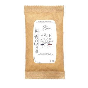 DLUO Courte Pâte à Sucre Blanche 500g Scrapcooking