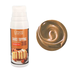 DLUO Courte Sauce Topping Saveur Noisette 300 g Patisdécor