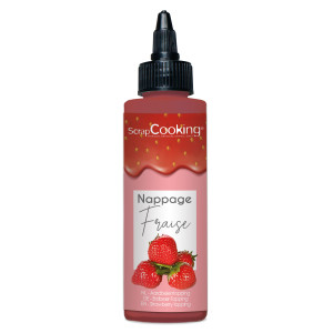 DLUO Courte Nappage Fraise 165 g Scrapcooking