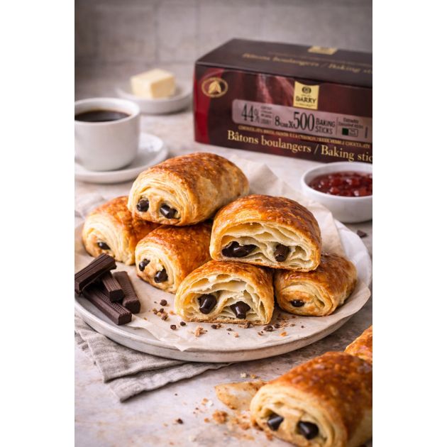 Barres de chocolat pour pain au chocolat Cacao Barry