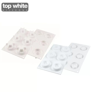 Moule Silicone 6 Moules Game Ø65 x h40 mm 120ml SilikoMart Professional