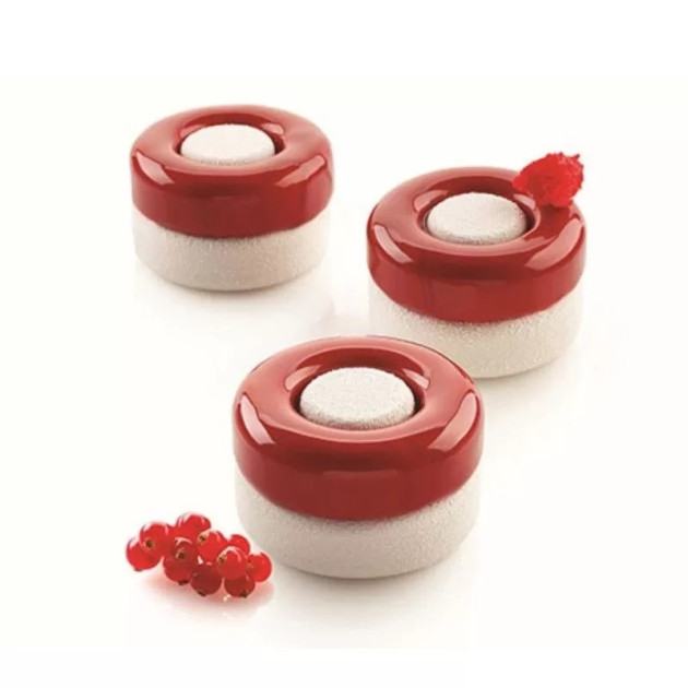 Moule Silicone 6 Moules Game Ã˜65 x h40 mm 120ml SilikoMart Professional