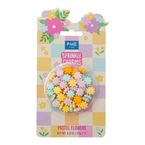 Décors en Sucre Fleurs Pastel 25 g PME
