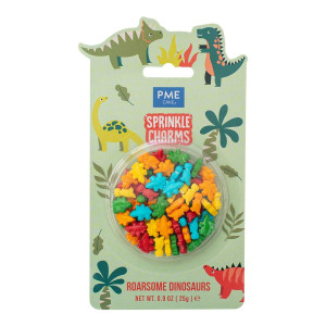 Décors en Sucre Dinosaures 25 g PME