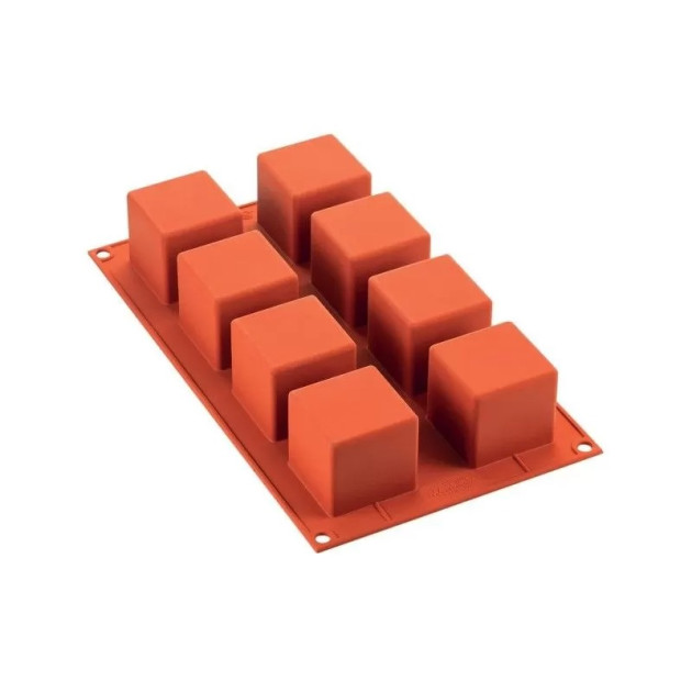 Moule cubes en silicone Silicon Flex 8 figures