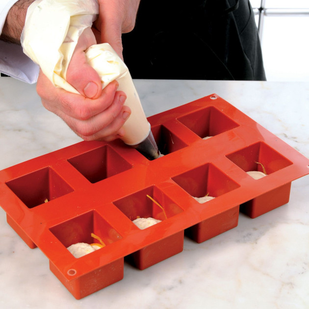 Moule cubes en silicone Silicon Flex 8 figures