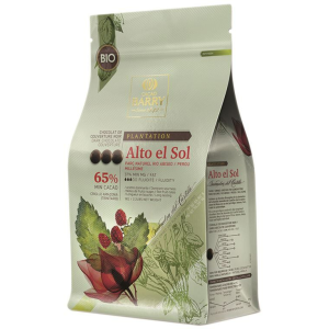 FIN DE SERIE Chocolat Noir Alto el Sol Bio 65% 1 kg Cacao Barry