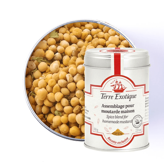DLUO Courte Épices pour Moutarde Maison 80 g Terre Exotique DLUO Courte Épices pour Moutarde Maison 80 g Terre Exotique