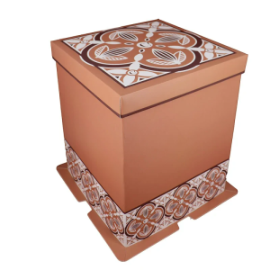 Boîte à Gâteau Isotherme 22 x 22 x H 27 cm Patisdécor