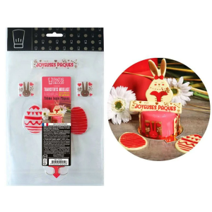 Moule Transfert Chocolat Pâques Patisdécor