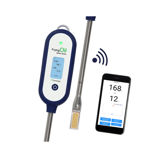 Testeur huile connecté via Bluetooth