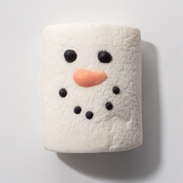Marshmallows bonhomme de neige