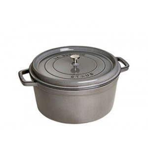 STAUB Cocotte Fonte Ronde 16 cm Gris Graphite 1,2 L