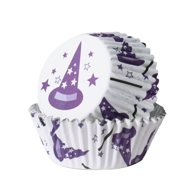 Caissettes Cupcakes Chapeau Sorcière (x30) PME Caissettes Cupcakes Chapeau Sorcière (x30) PME