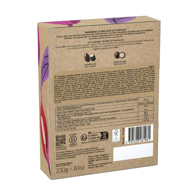 Coffret Chocolat Valrhona