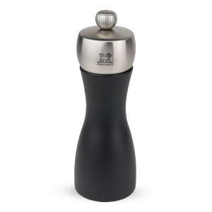 FIN DE SERIE Moulin à Sel Fidji 15 cm Noir-Inox Peugeot