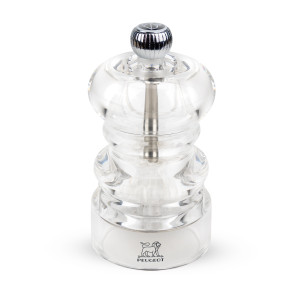 FIN DE SERIE Moulin à Sel Nancy 9 cm Transparent Peugeot