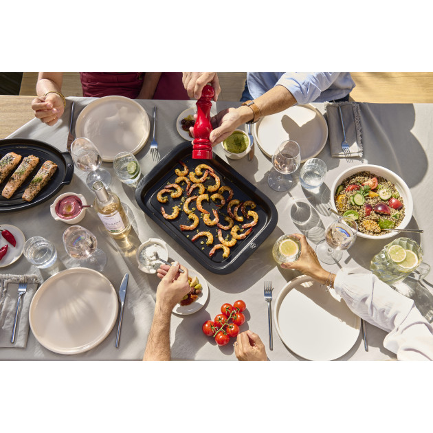 Plancha Rectangulaire pour BBQ