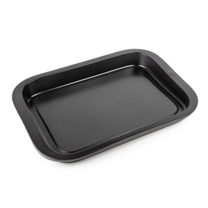 Plancha en Céramique Rectangulaire 43 cm Noir Grill to Table Peugeot