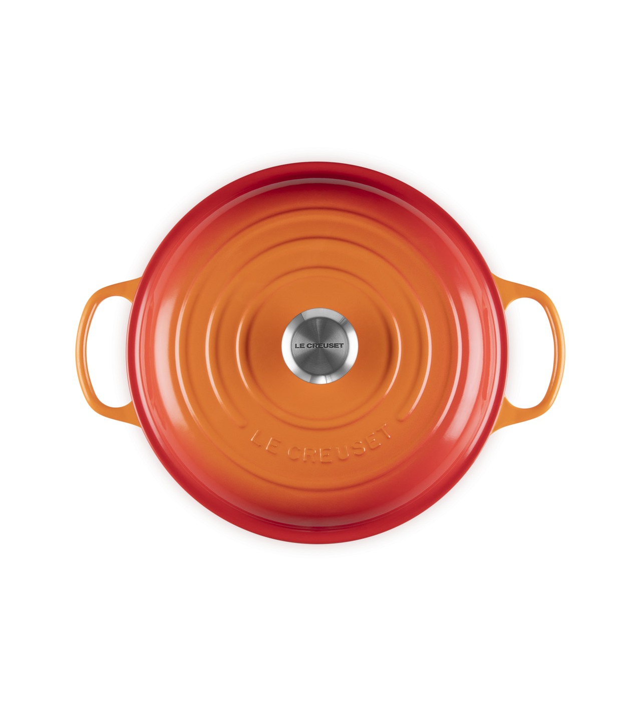 Faitout en Fonte 28 cm Volcanique Le Creuset Signature : achat, vente ...
