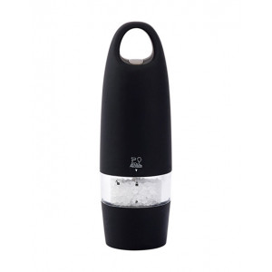FIN DE SERIE Moulin à Sel Electrique Zest 18 cm Noir Soft Touch Peugeot FIN DE SERIE Moulin à Sel Electrique Zest 18 cm Noir Soft Touch Peugeot