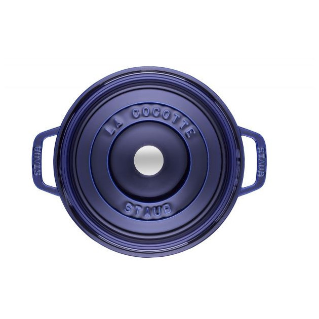 Couvercle en fonte Bleu Intense Staub Couvercle en fonte Bleu Intense Staub