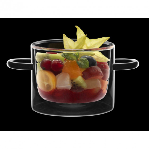 Mini Casserole double paroi Luigi Bormioli THERMIC GLASS Mini Casserole double paroi Luigi Bormioli THERMIC GLASS