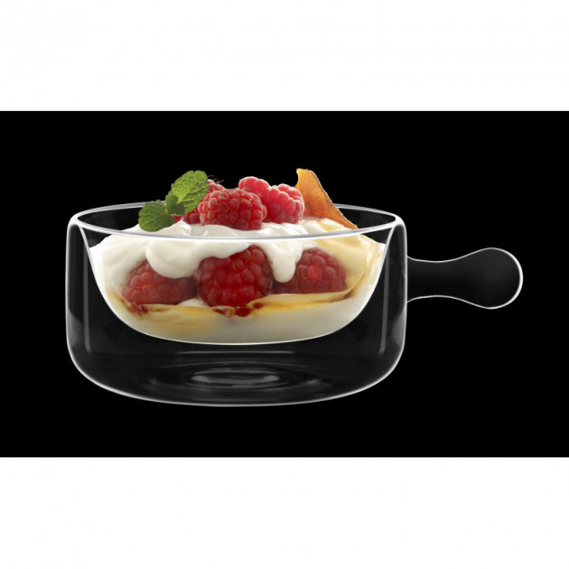Casserole Verre Double Paroi 16 cl (x2) Luigi Bormioli THERMIC GLASS Casserole Verre Double Paroi 16 cl (x2) Luigi Bormioli THERMIC GLASS