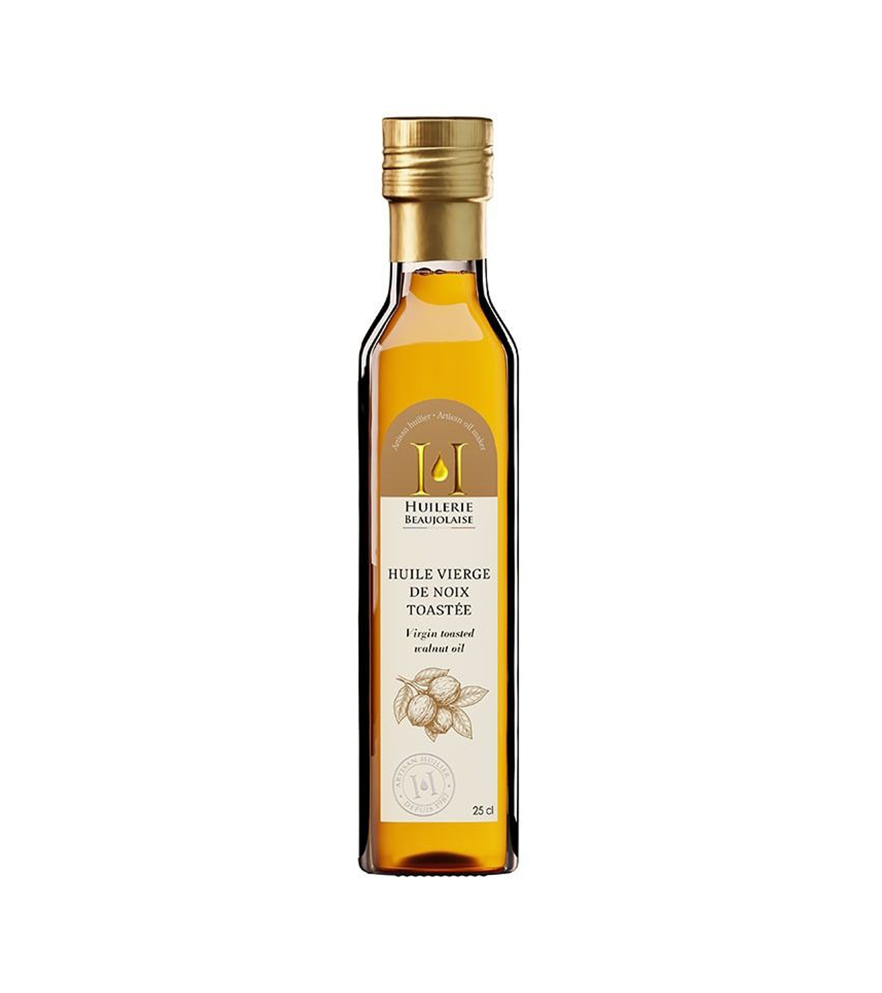 Huile de Noix Toastée Vierge 25 cl Huilerie Beaujolaise