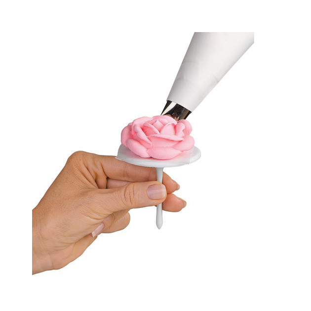 Clou a Fleur et Cupcake (x5) Wilton