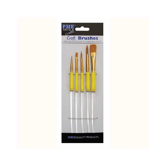 Kit Pinceaux de Decoration (x5) PME