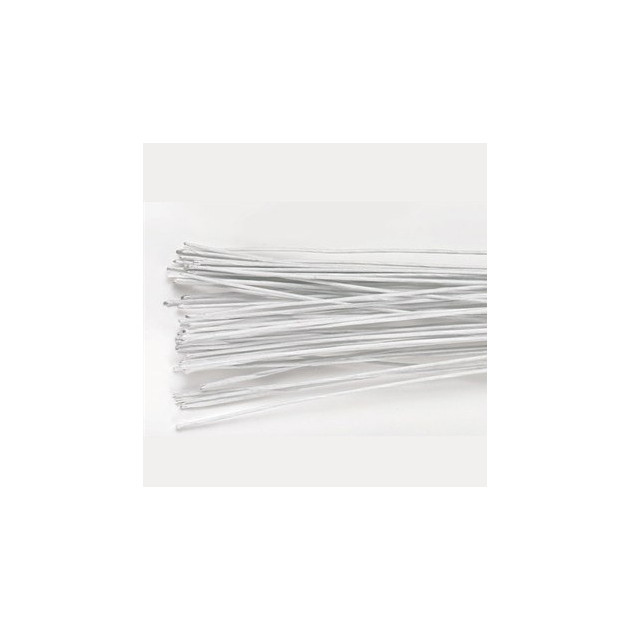 Fil Floral Blanc 28 gauges (x50) Culpitt