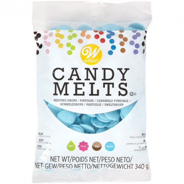 Candy Melts Bleu 340 g Wilton